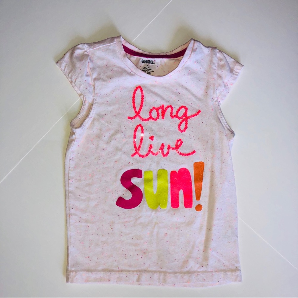 🌸FINAL PRICE🌸 Gymboree Summer Cap Sleeve Tee